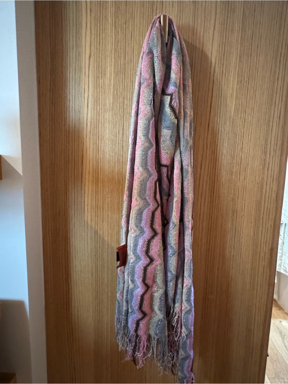 Missoni shimmer scarf.
